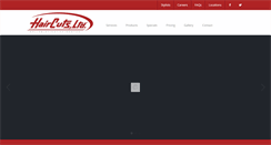 Desktop Screenshot of haircutsltd.com